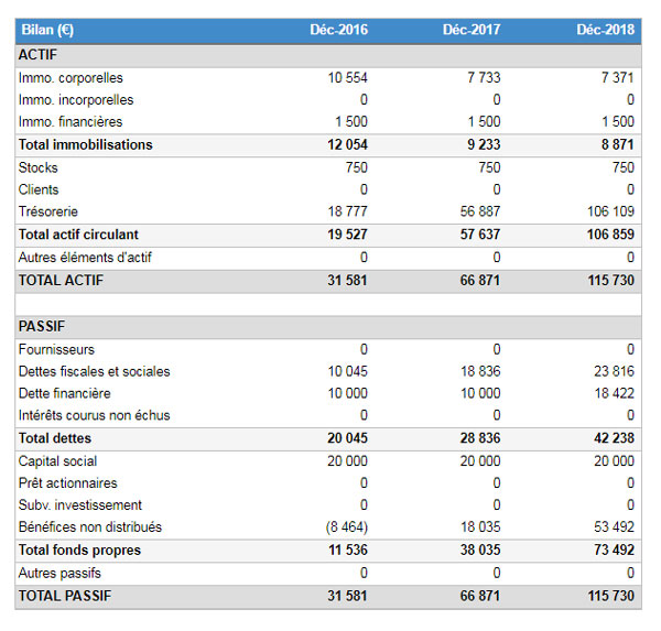 Exemple De Budget Previsionnel De Projet De Creation D Entreprise