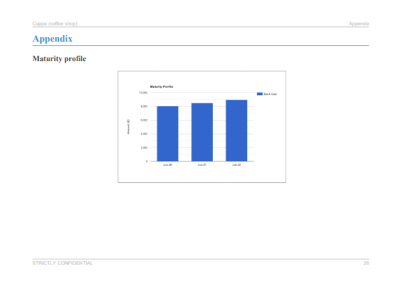 coffee shop business plan template graph examples