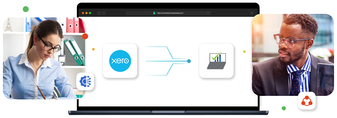 best apps for xero: the business plan shop's online financial forecasting software